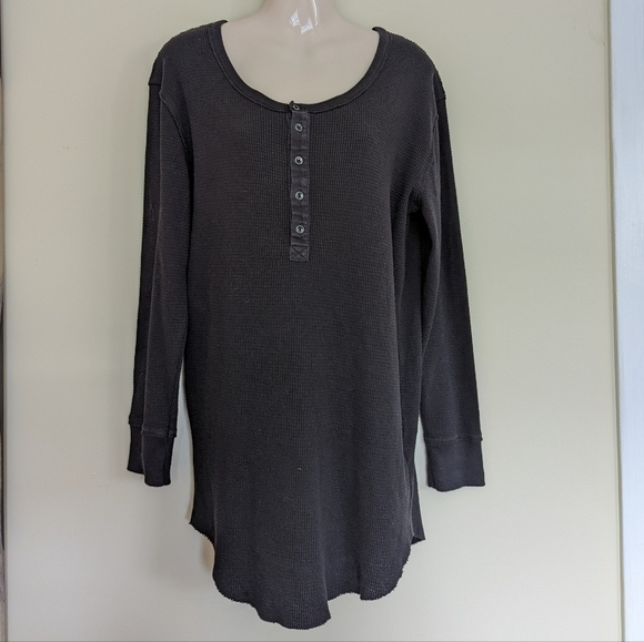 Aritzia golden by tna thermal Los Santos top dress black small - Picture 6 of 14